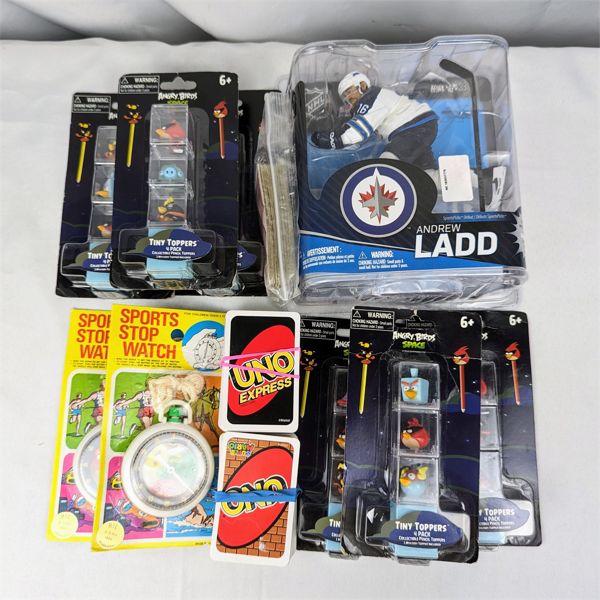 New in Box Winnipeg Jets Andrew Ladd Figure, Angry Birds and other Toys