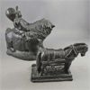 Image 2 : Set of 2 Vintage Figurines - Mining Pony and Girl on Pony