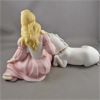 Image 2 : Princeton Gallery Innocence Porcelain Girl and Unicorn Figurines