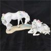 Image 1 : Set of 2 Princeton Gallery Unicorns - Love's Sweetness & Love's Purity