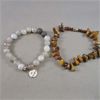 Image 2 : Set of 4 Gemstone Bracelets & Ocean Jasper Pendant