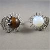 Image 2 : 2 Gemstone Rings, Opalite Heart Necklace & Shell Bracelet