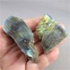 Image 2 : Set of 2 Flashy Labradorite Specimens 