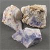 Image 1 : Lot of 3 Raw Morado Purple Opal Specimens