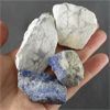Image 1 : Lot of Raw Howlite & Lapis Lazuli Specimens