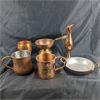 Image 1 : Lot of Various Copper Mugs, Pans & Vase