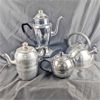 Image 1 : Lot of 4 Vintage Kettle, Tea Pot, Coffee Percolator + Electric Kettle