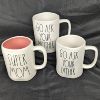 Image 1 : Set of 3 "Go Ask you Mother/Father" Coffee Mugs by Rae Dunn Artisan Collection 