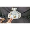 Image 5 : Stained Glass Style Vintage Swag Lamp 