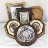 Image 1 : Set of 6 Vintage Decorative Pictures - Shadow Boxes, 3D Pictures and Others