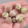 Image 2 : Lot of 8 Green Garnet Crystals