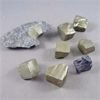 Image 1 : Lot of 8 Natural Pyrite Cubes 
