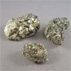 Image 1 : Lot of 3 Natural Pyrite Crystal Cluster Specimens