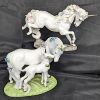 Image 1 :  Set of 2 Princeton Gallery Unicorns  - Love's Devotion and Love's Delight