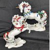 Image 1 : Set of 2 Princeton Gallery Unicorns - Yuletide Enchantment and Yuletide Joy