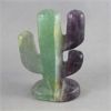 Image 2 : Rainbow Fluorite Cactus Statue 3" Tall