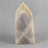 Image 2 : Peach Moonstone Tower with Blue Flash 2.75" Tall