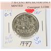 Image 1 : 1947 C- 7 50 CENT 80% SILVER ONLY 424,887 MINTED