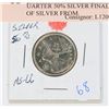 Image 1 : 1968 QUARTER 50% SILVER FINAL YEAR OF SILVER FROM
