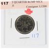 1873-1973 QUARTER RCMP NICE EXAMPLE