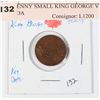 Image 1 : 1920 PENNY SMALL KING GEORGE V CANADA
