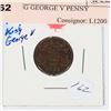 1932 KING GEORGE V PENNY