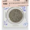 1943 W.W. II WALKING LIBERTY USA 50 CENT