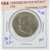 1960 BEN FRANKLIN USA 50 CENT 90% SILVER