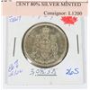 Image 1 : 1959 50 CENT 80% SILVER MINTED 3,095535