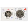 Image 1 : 1871-1971 B.C CENTENNIAL DOLLAR & 50 CENT