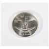 1974 $5 MONTREAL OLYMPIC OLYMPICROWING SILVER