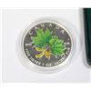 Image 2 : 2003 1-OZ FINE SILVER MAPLE LEAF COLOURED COIN