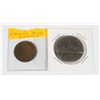Image 1 : 1982 CANADIAN DOLLAR COIN SOLD WITH 1913 CANADIAN