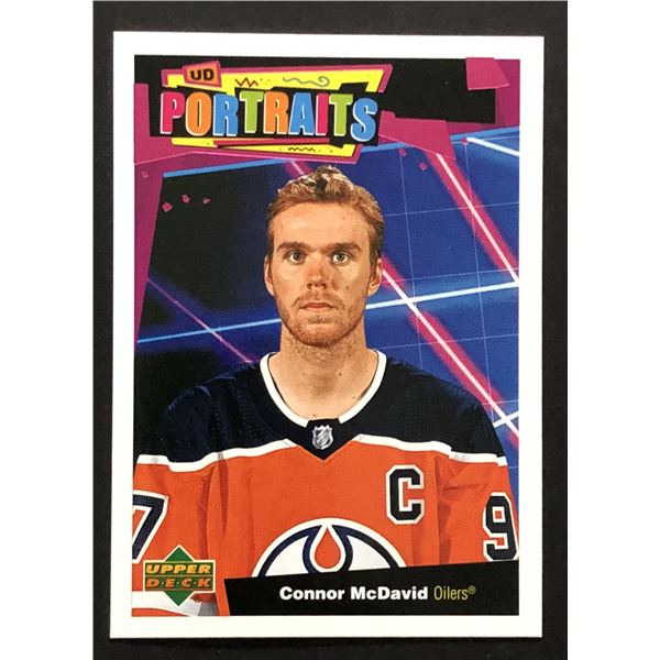 2020-21 UPPER DECK PORTRAITS Connor McDavid