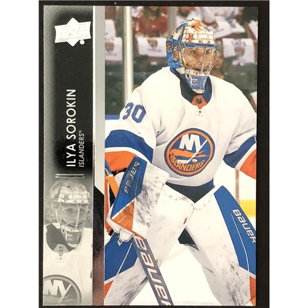 2021-22 UPPER DECK Ilya Sorokin RC