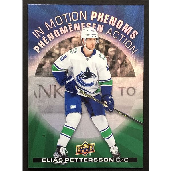 2023-24 UPPER DECK PHENOMS Elias Pettersson