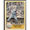 Image 1 : 1981 FLEER (inaugural issue) George Brett SP (HOF)