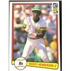 Image 1 : 1982 DONRUSS Rickey Henderson (HOF)