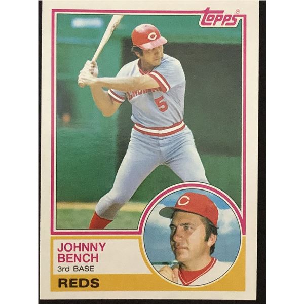 1983 TOPPS Johnny Bench (HOF)