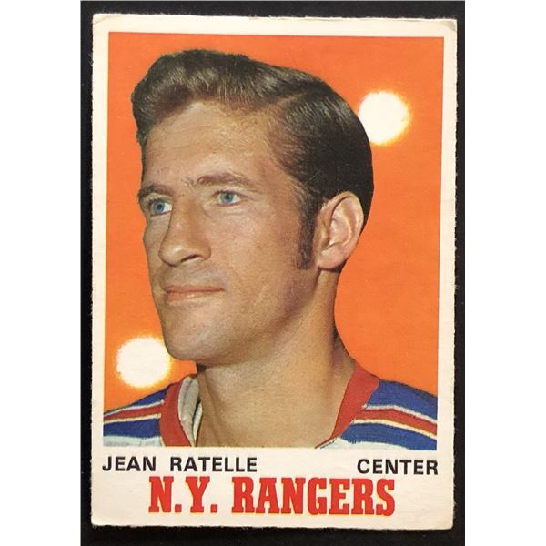 1970-71 O-PEE-CHEE Jean Ratelle (HOF)