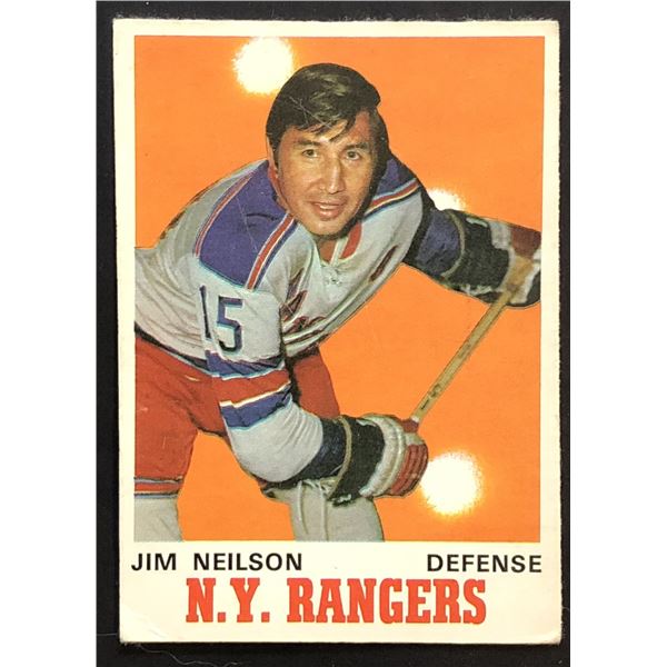 1970-71 O-PEE-CHEE Jim Neilson
