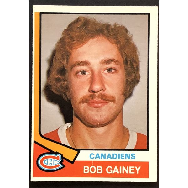 1974-75 O-PEE-CHEE Bob Gainey (RC) (HOF)