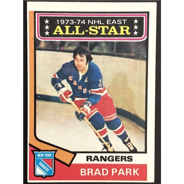 1974-75 TOPPS Brad Park AS (HOF)