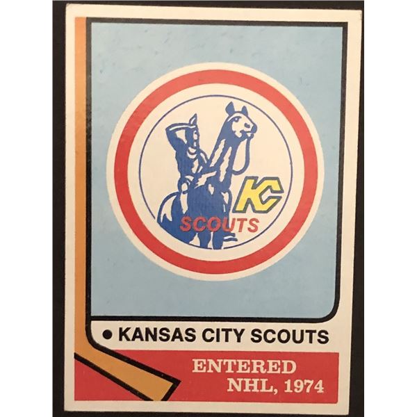 1974-75 TOPPS Kansas City Scouts