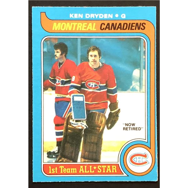 1979-80 O-PEE-CHEE Ken Dryden (HOF)