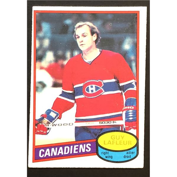 1980-81 O-PEE-CHEE Guy Lafleur (HOF)