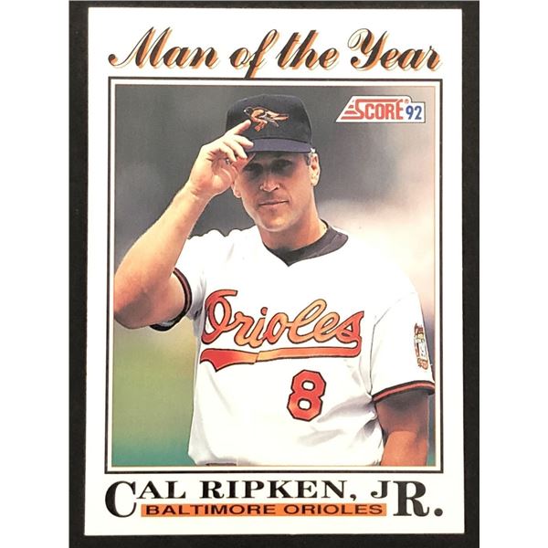 1992 SCORE Cal Ripken Jr (HOF) SP