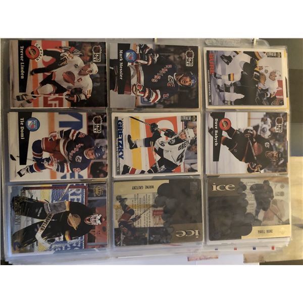 Hockey card collection over 850 cards