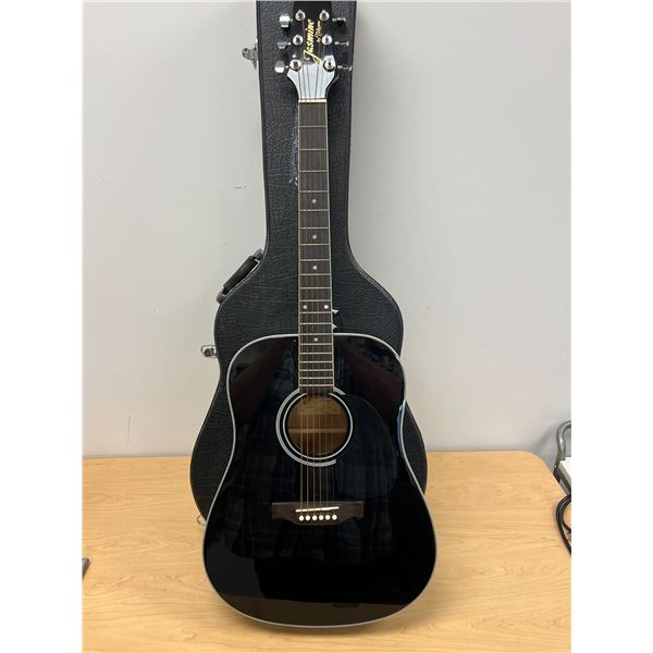 Takamine Jasmine 6 String S341 with Hard Case as pictured - approx: 41.5x15.75 