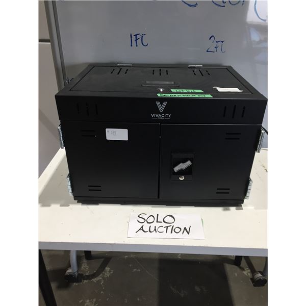 Battery Charger Box with attached cables